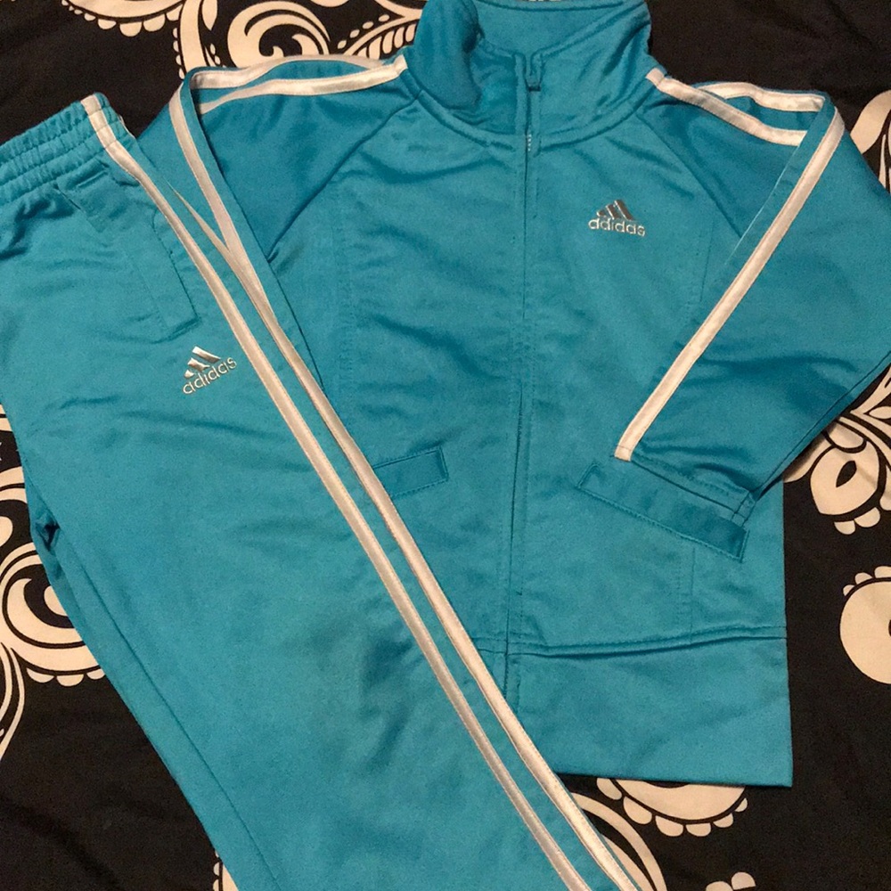 Adidas tracksuit for toddler girl